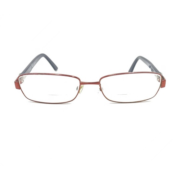 Gucci GG 2894 71K Red Blue Rectangle Eyeglasses Frames 53-16 Italy Designer - Picture 6 of 12